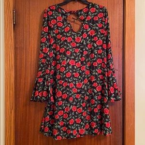 Sow White Rose Dress